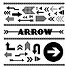 vector arrow sign icon set 