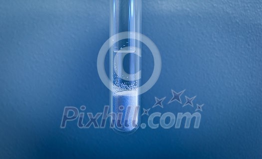 Chemistry lab - detail view of a sample (shallow DOF; color toned image) Chemistry lab - detail view of a sample (shallow DOF; color toned image)