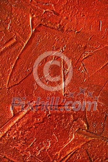 texture of the red stucco wall with dabs texture of the red stucco wall with dabs