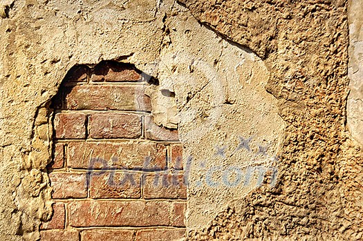 Old bricks wall texture