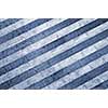 grunge diagonal blue striped  background