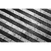 grunge striped diagonal  black and white background