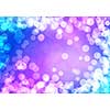 Abstract background purple image with bokeh lights