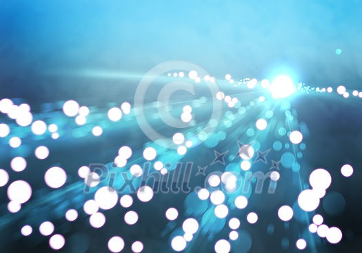 Abstract background blue image with bokeh lights Abstract background blue image with bokeh lights