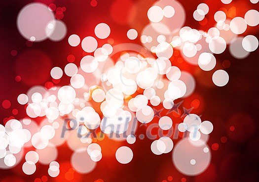 Abstract background red image with bokeh lights Abstract background red image with bokeh lights