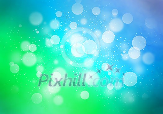 Abstract background green image with bokeh lights Abstract background green image with bokeh lights