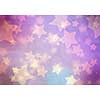 Abstract background image with bokeh lights and stars