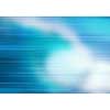 Abstract background blue image with defocused lights