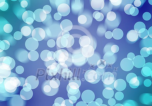 Abstract background blue image with bokeh lights Abstract background blue image with bokeh lights