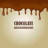vector holiday background with chocolate stains eps10