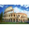 Colosseum in Rome - blurred background with natural bokeh
