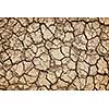 Background of dry cracked soil dirt or earth during drought