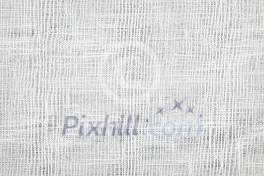 White linen woven fabric background or texture White linen woven fabric background or texture