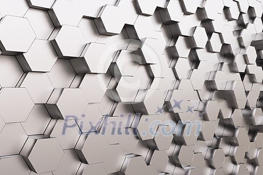 Background image of futuristic concept with silver cube elements Background image of futuristic concept with silver cube elements