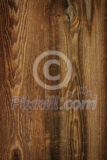 Brown rustic wood grain texture as background