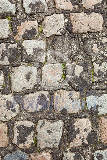 close up old stone paving texture close up old stone paving texture