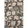 close up old stone paving texture