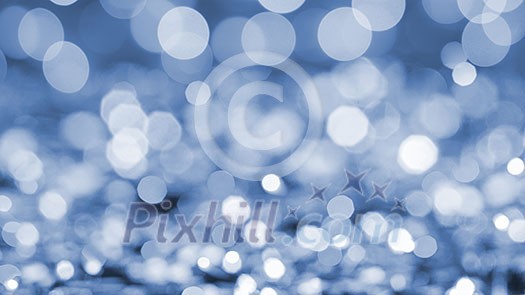 blue bokeh abstract natural holidays background. Header for website