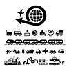 vector industrial and  logistics export 