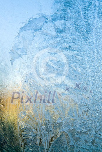 ice on a window ice on a window