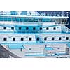 Cruise ship deck view