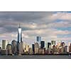 A view of Lower Manhattan from Liberty State Park