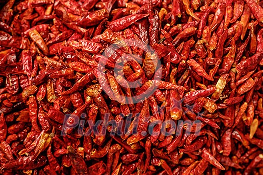 Dry red pepper. Food background. Dry red pepper. Food background.