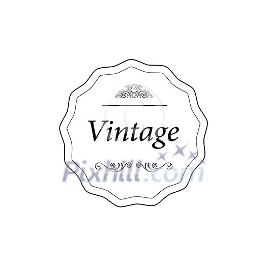 vector vintage badges and label 