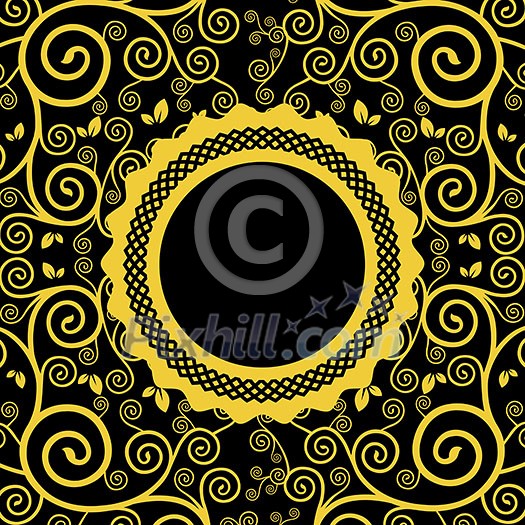 vintage luxury card of retro design vintage luxury card of retro design