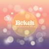 vector background with bokeh effect 