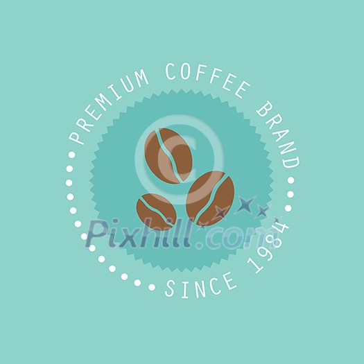 vector vintage coffee badges and labels vector vintage coffee badges and labels
