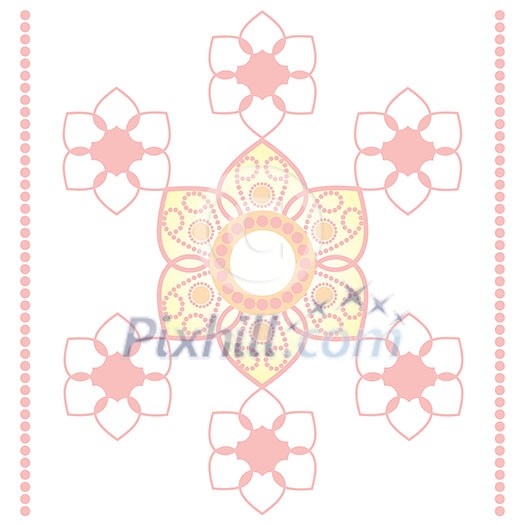 Vector thai background art design Vector thai background art design