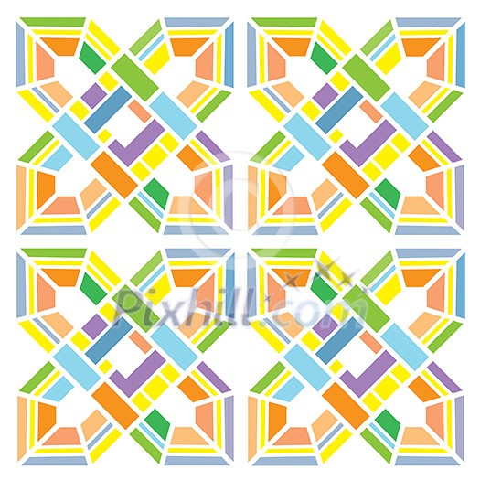 vector colors geometry vintage background  
