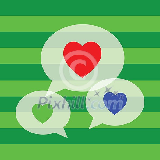 red heart symbol speech bubble red heart symbol speech bubble