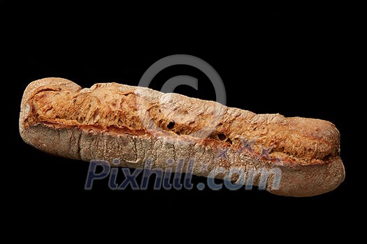 French baguette bread isolated on a white background French baguette bread isolated on a white background