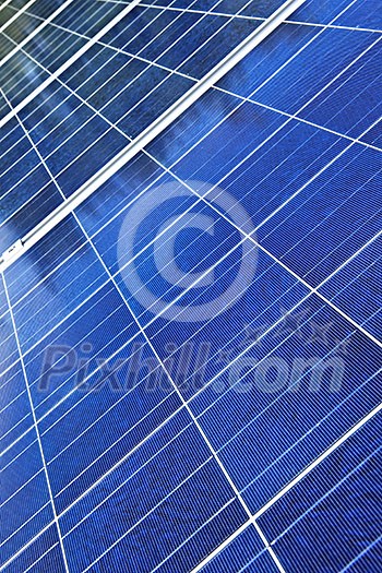Array of alternative energy photovoltaic solar panels Array of alternative energy photovoltaic solar panels