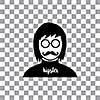 vector character cartoon hipster style  
