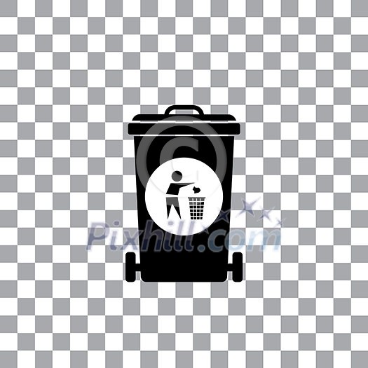 vector trash recycle garbage bin vector trash recycle garbage bin