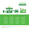 vector corn ethanol biofuel vector icon. Alternative environmental friendly fuel. 