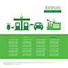 vector corn ethanol biofuel vector icon. Alternative environmental friendly fuel. 