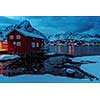 Reine Village on the Lofoten Islands, Norway