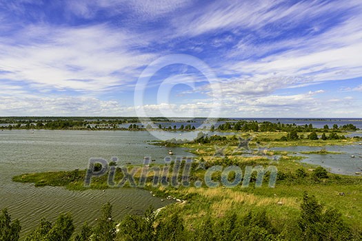 Unesco world heritage site in baltic sea between Finland and Sweden