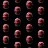 pattern, background of chocolate sweets. tasty candy on a black texture.