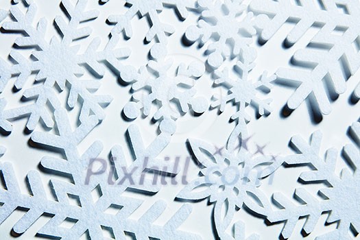 christmas background with snowflakes in winter christmas background with snowflakes in winter