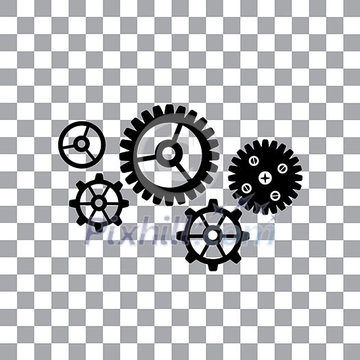 vector gear cog wheel symbol vector gear cog wheel symbol