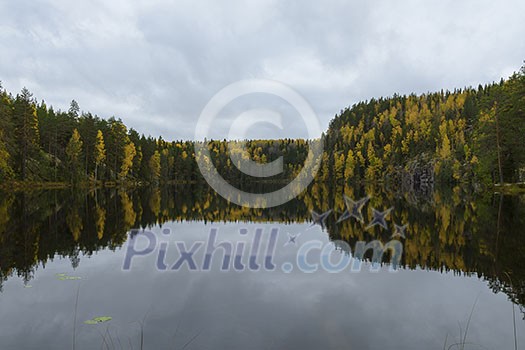 National park scenery in october