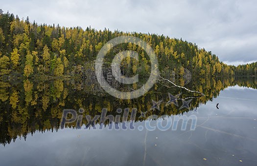 National park scenery in october National park scenery in october