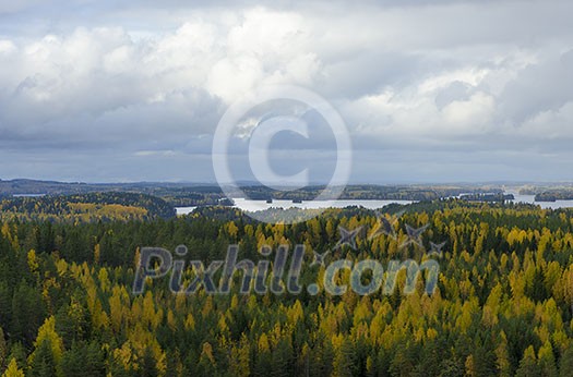 National park scenery in october National park scenery in october