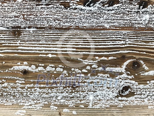 old wood wall covered with snow vintage retro natural outdoor background old wood wall covered with snow vintage retro natural outdoor background