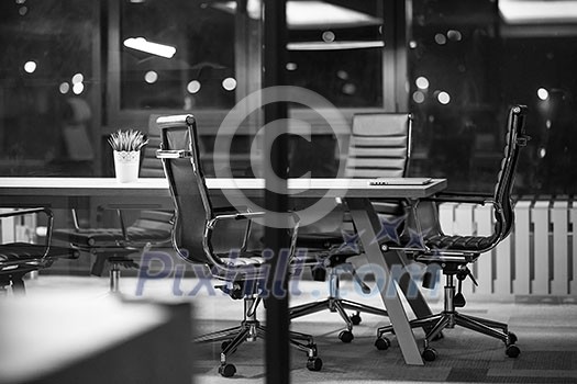 Empty Modern Open Plan Office Empty Modern Open Plan Office